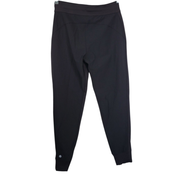 Athleta Headlands Hybrid Trek Jogger Pants Black Size 4 Zip Pockets Travel - Picture 7 of 16